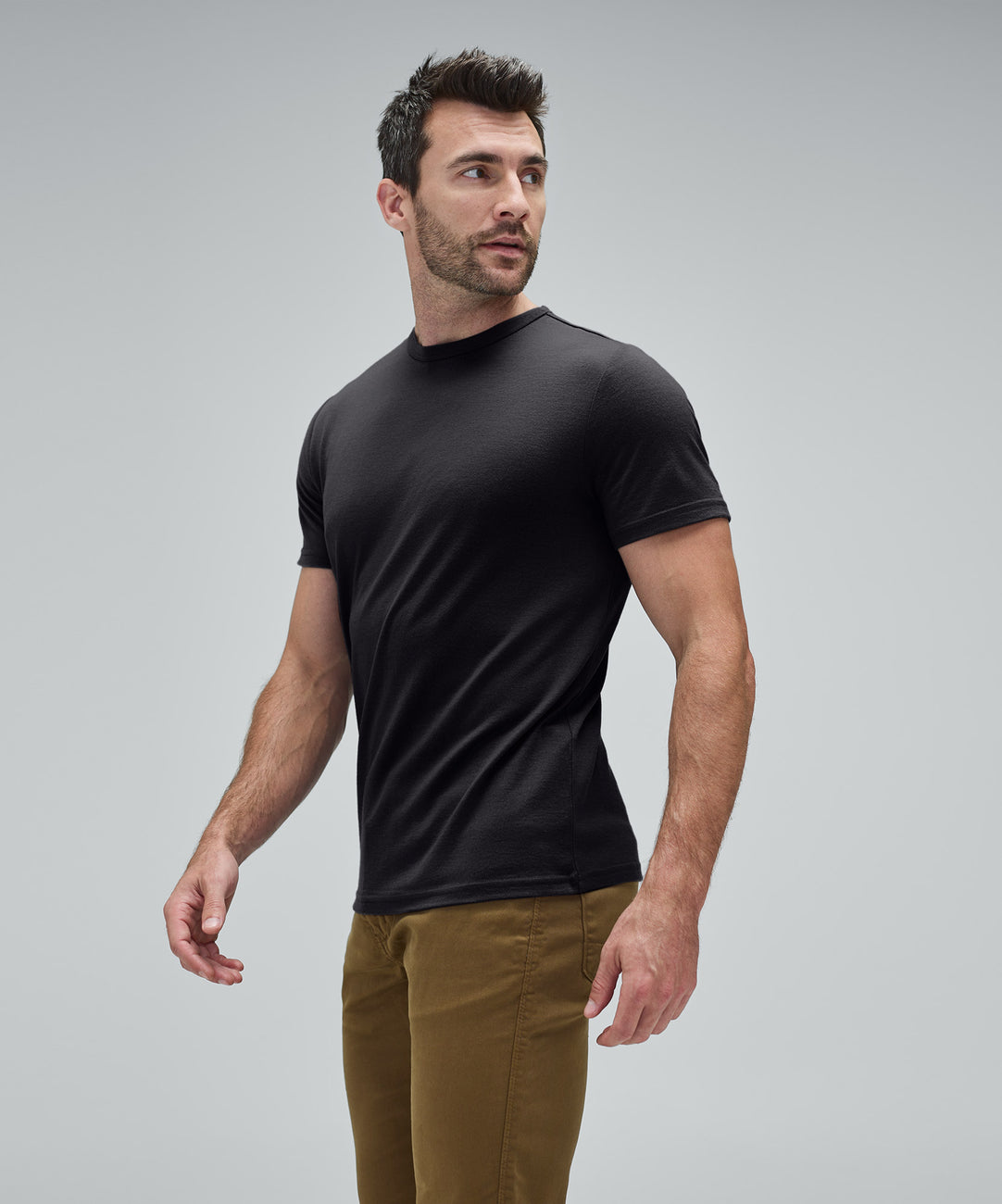 Unbound Merino Men's Crew Neck T-shirt