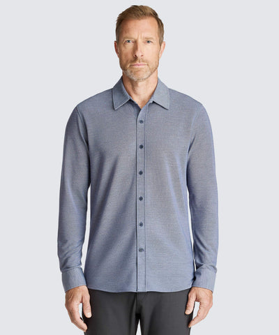 Men's Merino Button-Up