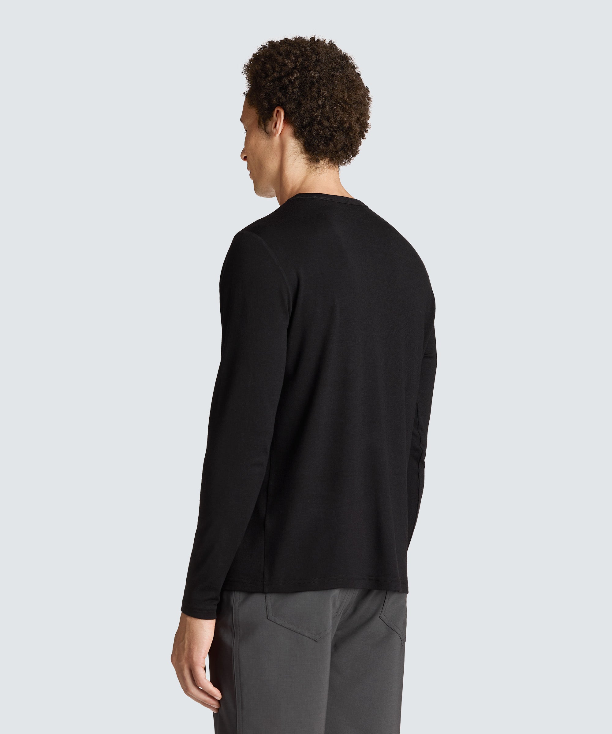トップス ONC MERINO Longsleeve t-shirt ICE GRAY 4 Men's 125 ZoneKnit™ Merino Blend Energy Wind Long Sleeve T