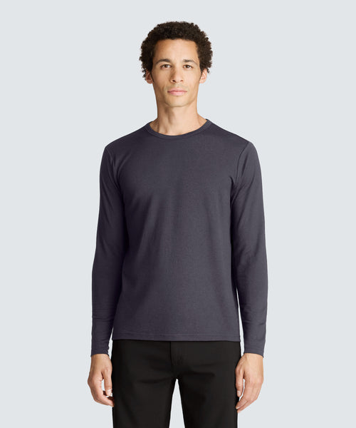 SEE SEE／LONG-SLEEVE WOOL CREW Men's 24 Hour Merino Wool Long Sleeve Crew | Ibex – IBEX