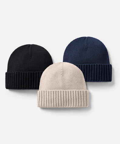 3 Pack // Merino Beanies