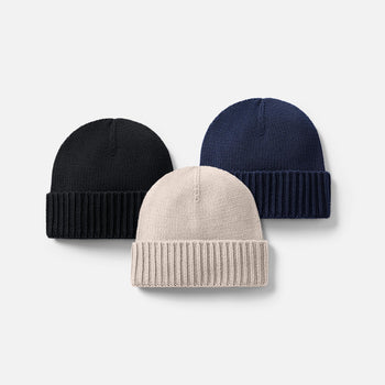 3 Pack // Merino Beanies