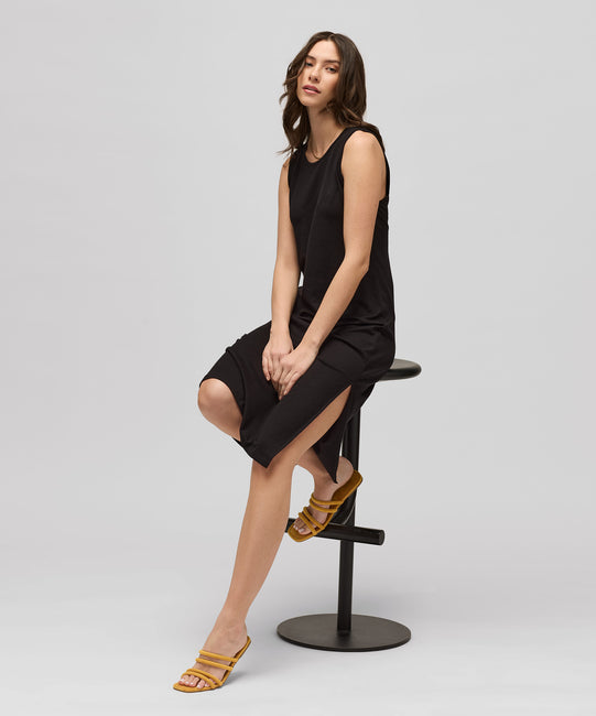 chocolate brown dress Choco | Maxi Dress With Mesh Back