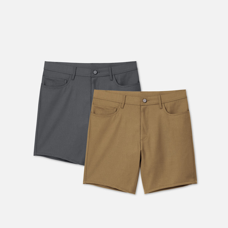 Men's 2 Pack // Travel Shorts