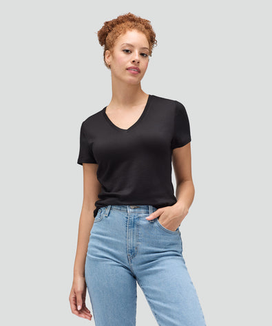 V Neck Tee – Woolly Clothing Co
