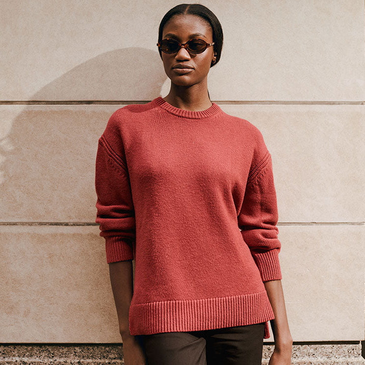 Women's Merino Lofty Knit Sweater | Unbound Merino
