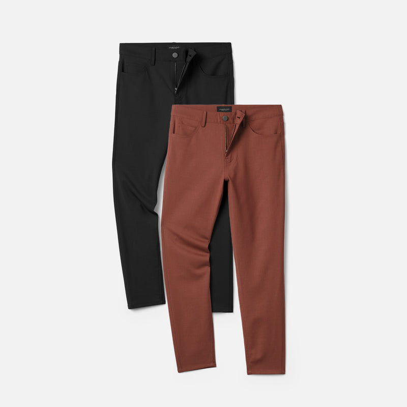 Women's 2 Pack // Slim Merino Travel Pants