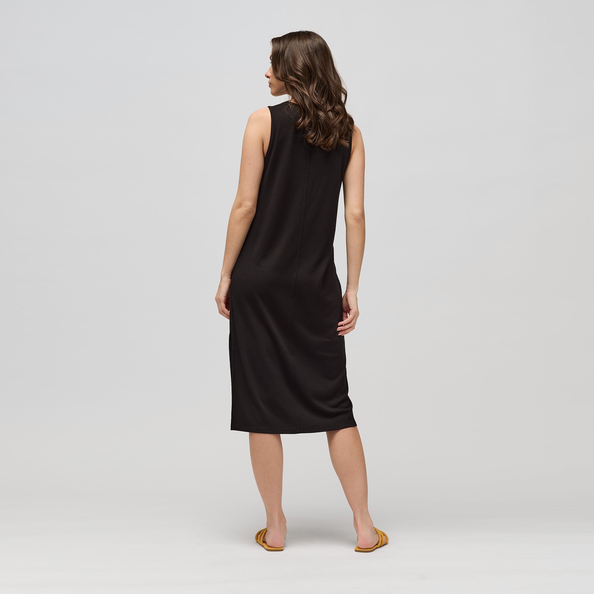 Black travel dress best sale